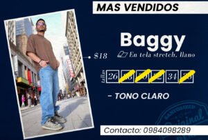 Baggy Stretch Hombre