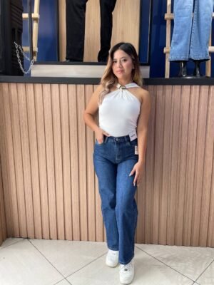 Wide Leg Stretch Petit